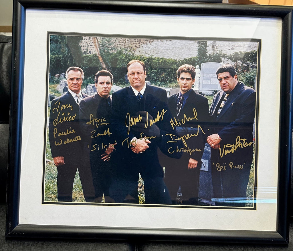 Sopranos Cast Signed Photo